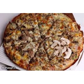 پیتزا قارچ و گوشت